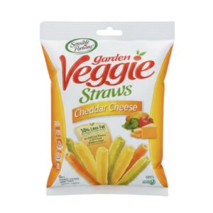 Sensible Portions Garden Veggie Straws Cheddar Cheese, 28g Sensible Portions Garden Veggie Straws Cheddar Cheese, 28g
