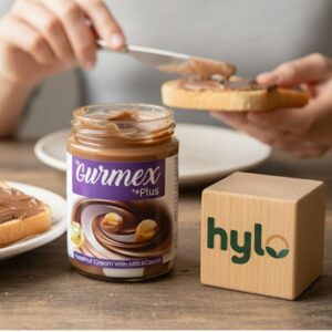 Gurmex Plus Hazelnut Cream with Milk & Cocoa 13% Hazelnut, 350g