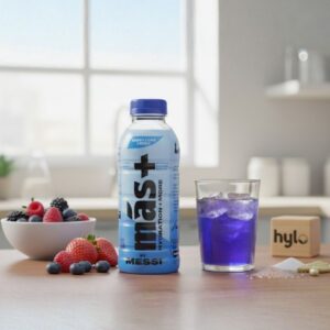 mas+ Hydration Drink by Messi Berry Copa Crush, 500ml