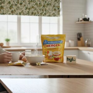 Energen Instant Cereal & Milk Vanilla, 340g (10 Sachets)