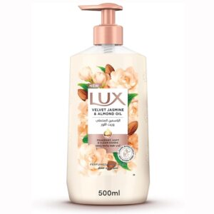 LUX Velvet Jasmine & Almond Oil Perfumed Hand Wash, 500ml LUX Velvet Jasmine & Almond Oil Perfumed Hand Wash, 500ml