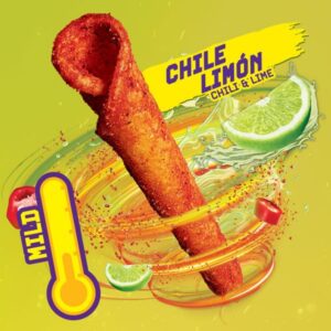 Takis Chili and Lime Rolled Tortilla Chips, 92.3g