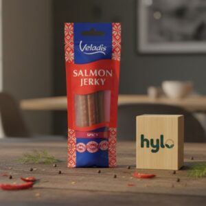 Veladis Salmon Jerky Spicy, 40g
