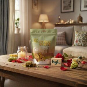 Royal Chocolate Dubai Kunafa Pistachio Chocolate, 240g