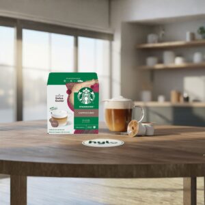 Starbucks Cappuccino Coffee Pods by Nescafe Dolce Gusto 6 Servings, 120g