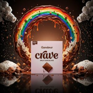Gandour Crave Milk Chocolate, 384g