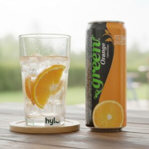 Green Orange Carbonated Drink, 330ml