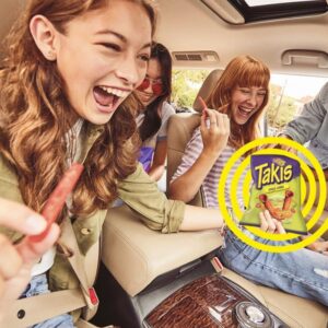 Takis Chili and Lime Rolled Tortilla Chips, 92.3g