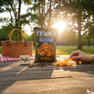 TERRA Real Vegetable Chips Sweet Potato with Sea Salt, 141g