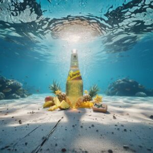 Schweppes Premium Sparkling Gold Pineapple, 1L
