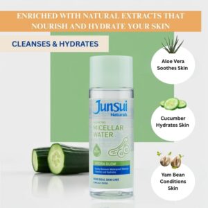 Junsui Naturals Balancing Micellar Water Hydra Glow, 140ml