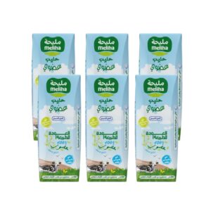 Meliha Organic Full Cream Milk, 6x180ml Meliha Organic Full Cream Milk, 6x180ml