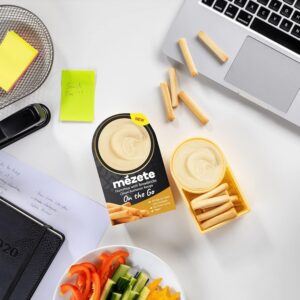 Mezete On The Go Classic Hummus with Breadsticks, 92g