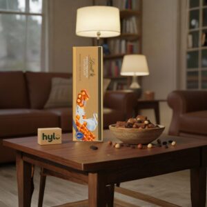 Lindt Swiss Premium ChocolateMilk Hazelnut & Leche y Avellanas, 300g