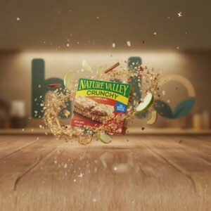 Nature Valley Crunchy Granola Bars Oats & Apple, 10 Bars (5x2)