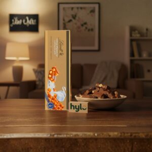 Lindt Swiss Premium ChocolateMilk Hazelnut & Leche y Avellanas, 300g