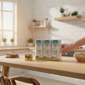 Meliha Organic Full Cream Milk, 6x180ml
