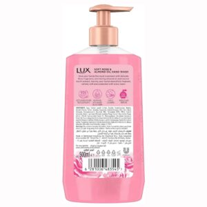 LUX Soft Rose & Almond Oil Perfumed Hand Wash, 500ml