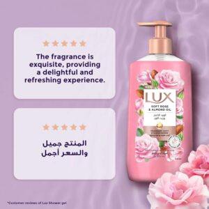 LUX Soft Rose & Almond Oil Perfumed Hand Wash, 500ml