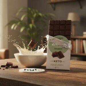 Chocolates Sole Dark Chocolate 72% Stevia, 100g