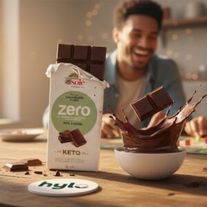 Chocolates Sole Dark Chocolate 72% Stevia, 100g