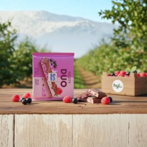 Ritter Sport Fruity Duo Crazy Cassis & Be My Berry, 218g