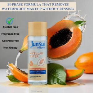 Junsui Naturals Balancing Micellar Water Bright Glow, 140ml