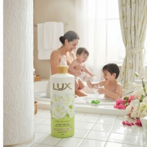 LUX Silk Sensation Moisturizing Body Wash  Gardenia Blossom & Essential Oil, 500ml