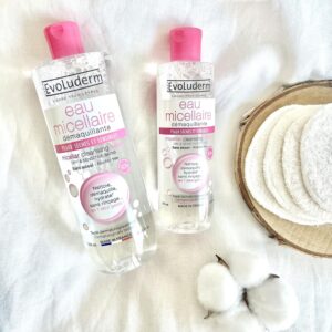 Evoluderm Micellar Cleansing Water for Dry & Sensitive Skin, 500mL