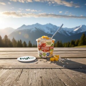 Family Harvest Mango & Coconut Oatmeal, 55g