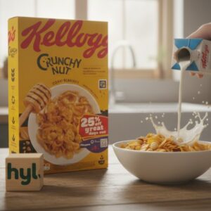 Kellogg's Crunchy Nut Cornflakes, 500g