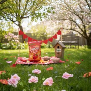 Lorenz Crunchips Paprika Potato Chips, 100g