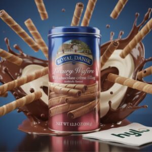 Royal Dansk Danish Luxury Wafers with Chocolate Creme Filling, 350g