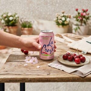 LaCroix Cherry Blossom Sparkling Water, 355ml