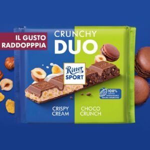 Ritter Sport Crunchy Duo Crispy Cream & Choco Crunch, 218g