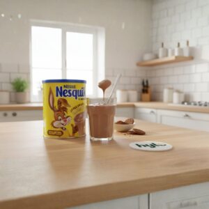 Nestle Nesquik El Instantaneo Chocolate Powder, 390g