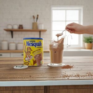 Nestle Nesquik El Instantaneo Chocolate Powder, 390g