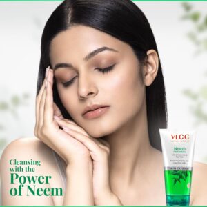 VLCC Neem Face Wash with Chamomile & Tea Tree, 150ml (Buy 1 Get 1 Free)