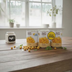 Farm Fresh Everyday Premium Chickpeas, 3x400g (1200g)