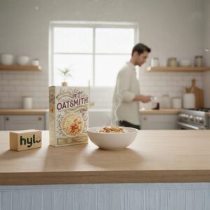 Oatsmith Ice Cream Flavoured Instant Oatmeal, 6x40g