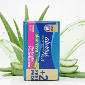 Always Protect Plus Maxi Thick Sanitary Pads  Long, 18+2 Pack