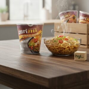 Gurimi Instant Cup Noodle Chicken Flavour, 60g