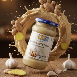 Ashoka Peeled Ginger Garlic Paste, 300g