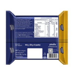 McVitie's Tasties Butter Jeera Cookies Family Pack, 464g