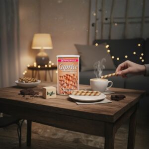 Papadopoulos Caprice Cappuccino Wafer Rolls, 250g