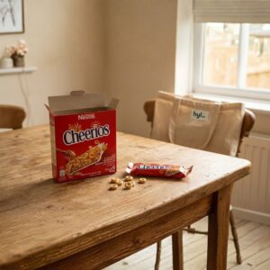 Nestle Cheerios Breakfast Cereal Bars, 6x22g