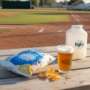 Hunter's Gourmet Sea Salt Hand Cooked Potato Chips, 125g