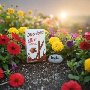 Biscolata Stix Biscuit Sticks Coated with Milk Chocolate, 40g