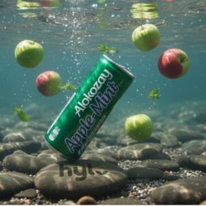 Alokozay Apple-Mint Flavoured Drink, 250ml
