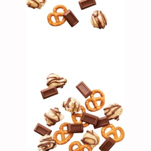 Hershey's Popped Snack Mix  Mini Bars, Popcorn & Pretzels, 113g